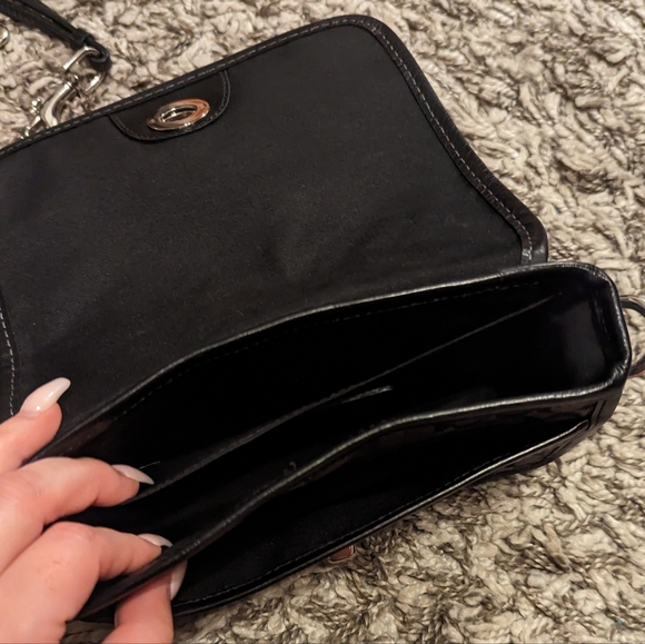 🖤 Coach Legacy Signature Striped Penny Crossbody Bag - Picture 12 of 16